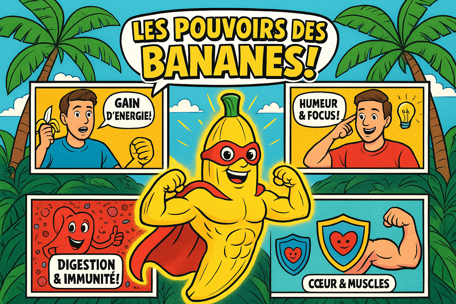 Les bienfaits de la banane